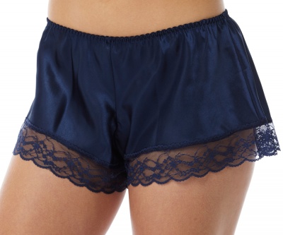 Ladies French Knickers With Elegant Satin and Lace