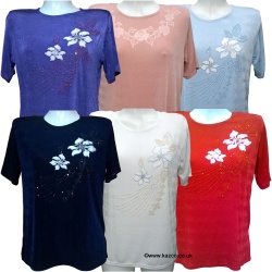 Short Sleeve Tops By Trendy Touch