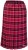 UK Size: Small UK 8-10 (EU 36-38),  Colours: Red Pink Black Tartan SK745