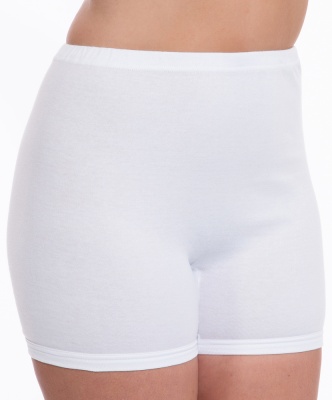 Ladies Cotton Interlock Long Knickers