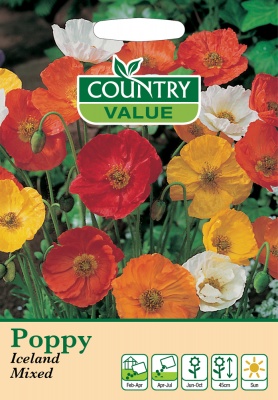 Poppy Seeds 'Iceland Mixed' by Country Value