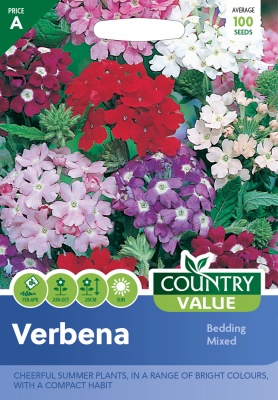 Verbena Seeds Bedding Mixed by Country Value