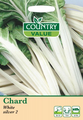 Chard Seeds White Silver 2 by Country Value