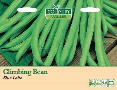 French Bean Climbing 'Blue Lake' by Country Value