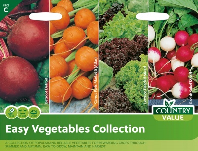 Easy Vegetables Collection by Country Value Seeds