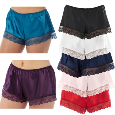 Ladies French Knickers With Elegant Satin and Lace