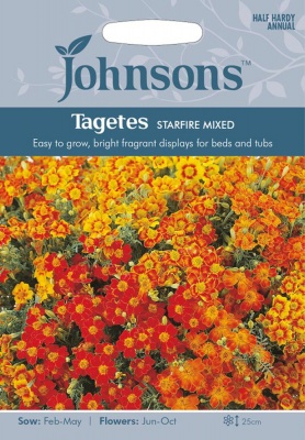Johnsons Tagetes 'Starfire' Mix - 150 (approx)
