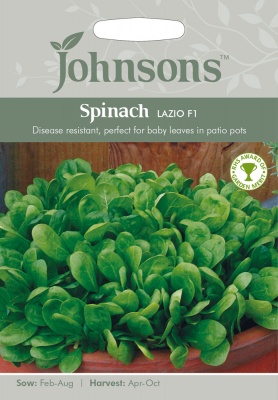 Spinach Seeds 'Lazio' F1 by Johnsons