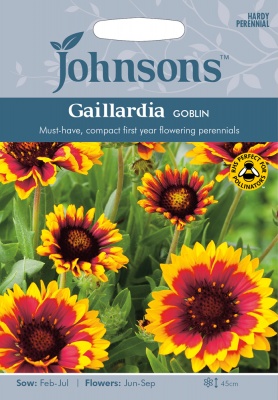 Gaillardia 'Goblin' Seeds by Johnsons