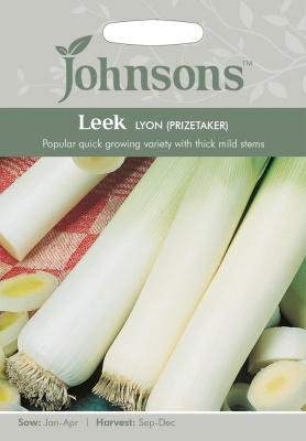 Leek Seeds Lyon Prizetaker by Johnsons
