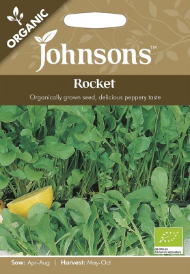 Organic Rocket Seeds by Johnsons