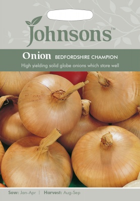 Onion Seeds 'Bedfordshire Champion' by Johnsons