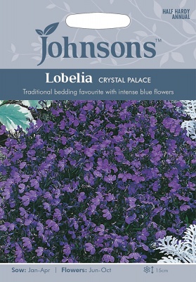 Lobelia - Crystal Palace Seeds By Johnsons