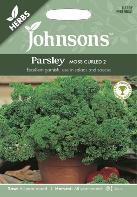 Parsley Moss Curled 2 Seeds - Johonson's Seeds