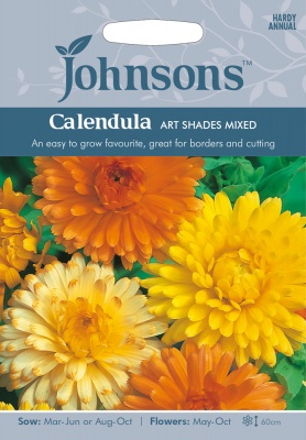 Calendula 'Art Shades Mixed' by Johnsons