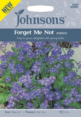 Forget Me Not 'Indigo' Seeds by Johnsons