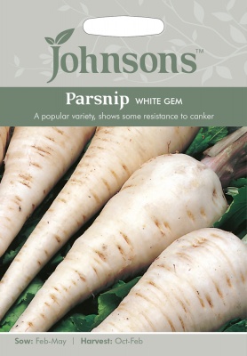 Parsnip White Gem Seeds by Johnsons