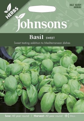 Sweet Basil Seeds - Johnson's Seeds