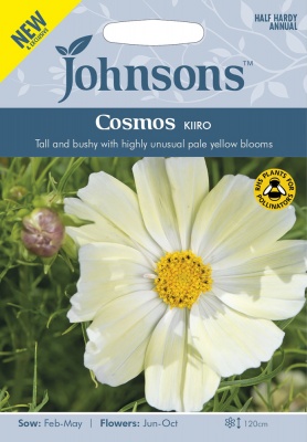 Cosmos Kiiro Seeds By Johnsons