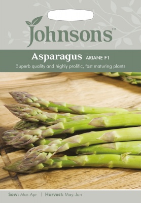Asparagus Seeds Ariane F1 by Johnsons