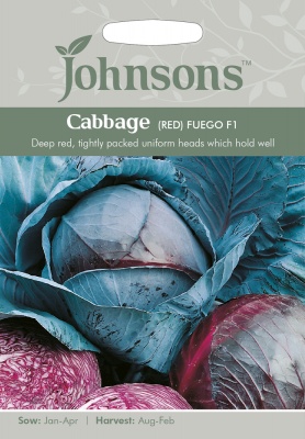 Red Cabbage Seeds 'Fuego' by Johnsons