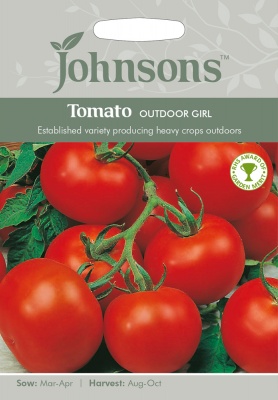 Tomato Seeds Outdoor Girl by Johnsons