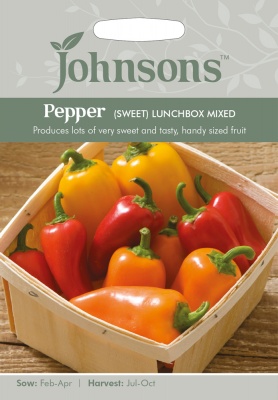 Sweet Pepper Seeds Lunch Box Mixed by Johnsons