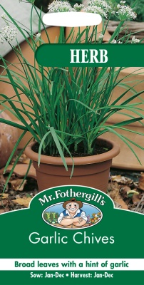 Garlic Chives Seeds by Mr Fothergills