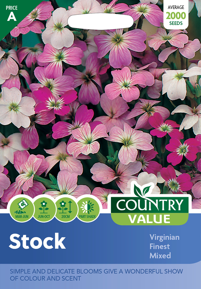 Stock Seeds Virginian Finest Mixed by Country Value kazco.co.uk
