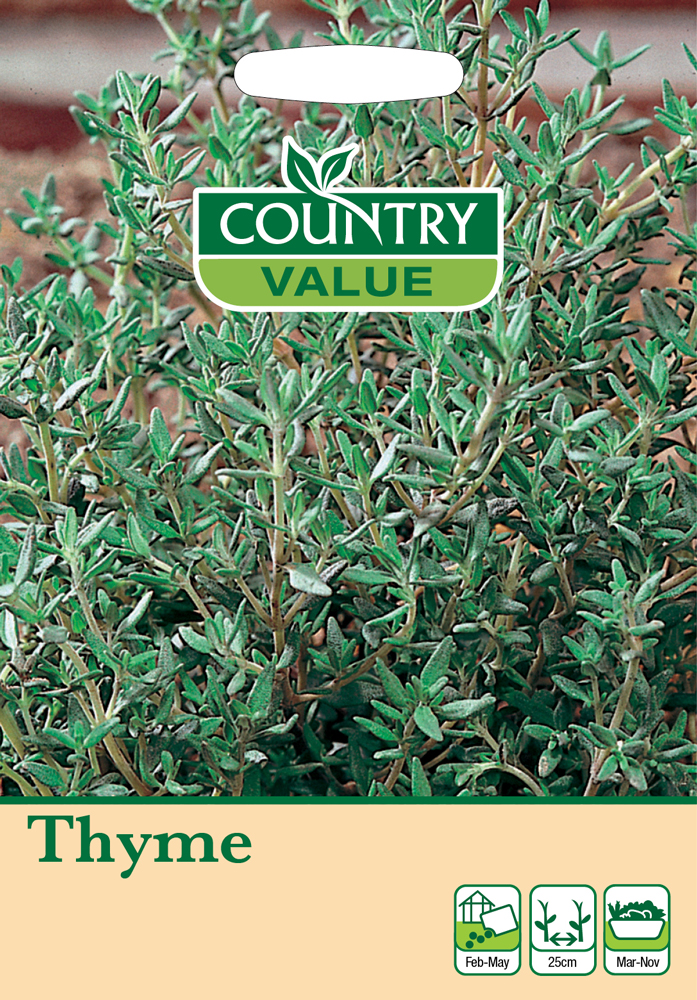 Thyme Herb Seeds by Country Value kazco.co.uk