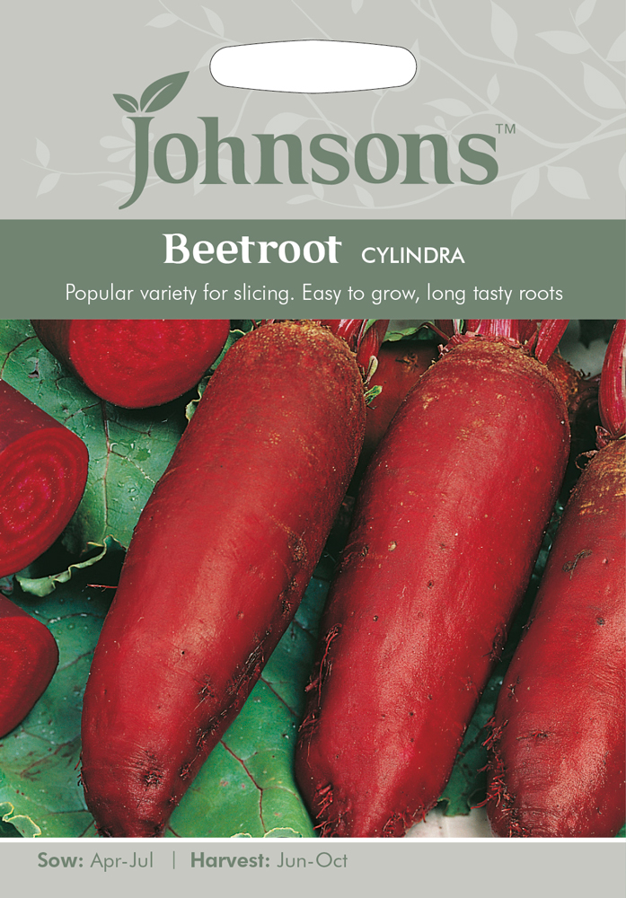 Beetroot Seeds Cylindra by Johnsons kazco.co.uk