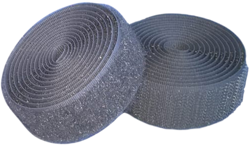 Grey Sew On Hook & Loop Tape 20mm Wide In Various Lengths kazco.co.uk