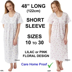 ladies poly cotton nightdresses