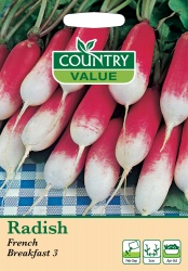 Radish Seeds French Breakfast 3 by Country Value