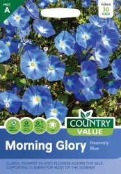 Morning Glory Seeds Heavenly Blue by Country Value