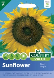 Sunflower Giant Single Seeds by Country Value