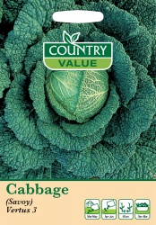 Cabbage Seeds 'Savoy Vertus 3'