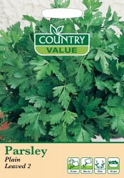 Parsley 'Plain Leaved 2' by Country Value