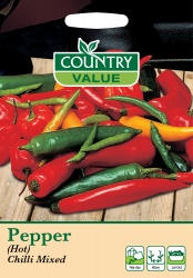 Pepper 'Chilli Mixed' Hot by Country Value