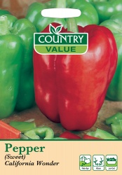 Pepper 'Californian Wonder' Sweet by Country Value