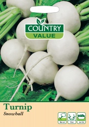 Turnip Seeds 'Snowball' by Country Value