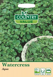 Watercress Seeds 'Aqua' by Country Value