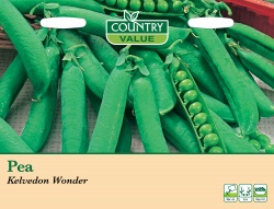 Pea 'Kelvedon Wonder' Seeds by Country Value