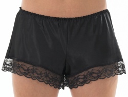 Ladies French Knickers With Elegant Satin and Lace