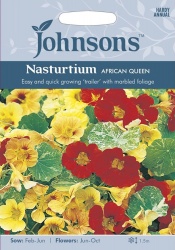 Nasturtium Seeds 'African Queen' by Johnsons
