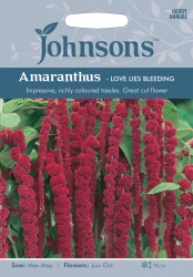 Amaranthus Seeds Love Lies Bleeding by Johnsons