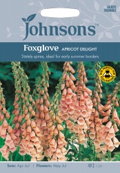Foxglove Seeds 'Apricot Delight' by Johnsons