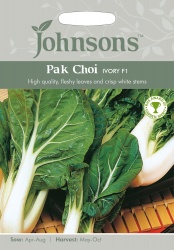 Pak Choi Seeds 'Ivory' F1 by Johnsons