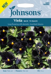 Viola Seeds 'Back To Black by Johnsons