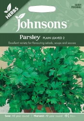 Parsley Seeds 'Plain Leaved 2' by Johnsons